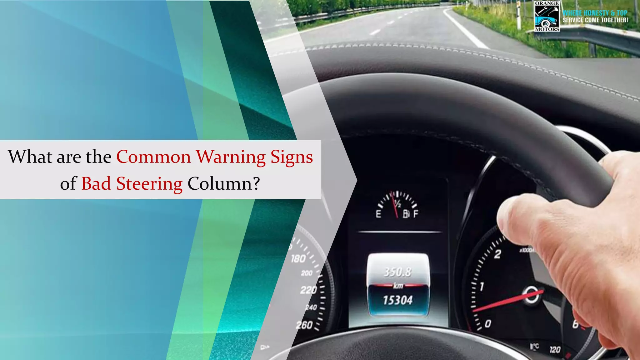 What are The Common Warning Signs of Bad Steering Column PPT