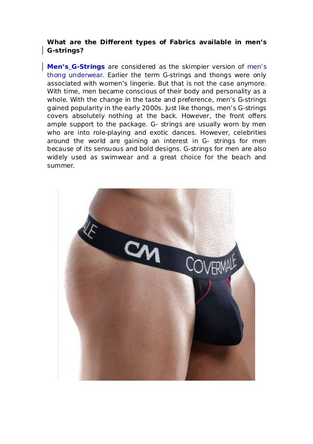 g strings men