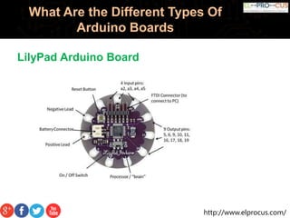 What are the different types of arduino boards | PPT