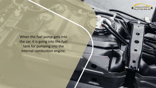 What are the Different Types of Fuel System Components | PPT