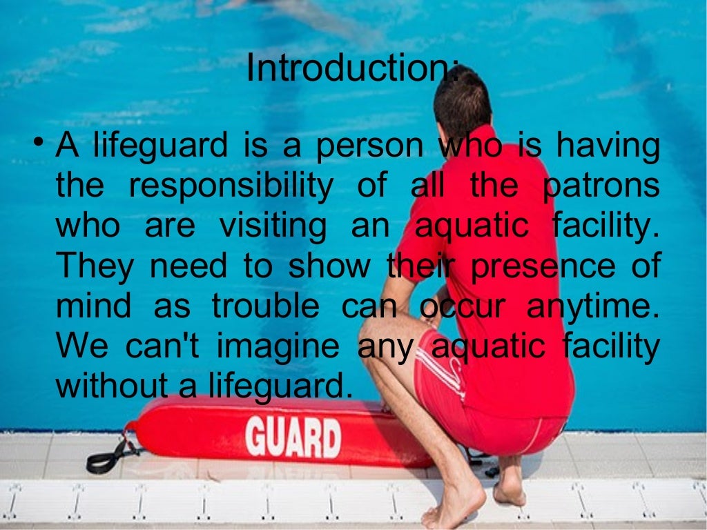 What are the duties of a lifeguard