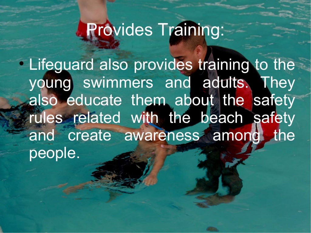 What are the duties of a lifeguard