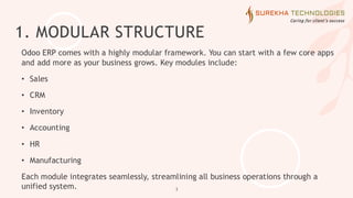What Are the Features of Odoo ERP - Surekha Tech | PDF