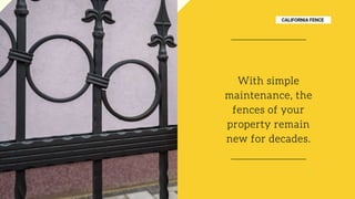 What are the Key Benefits of Steel Fences for the Property