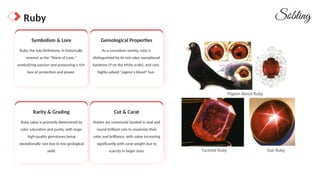 Grading Star Ruby What Are The Key Properties And Care Methods For Popular Jewelry ...