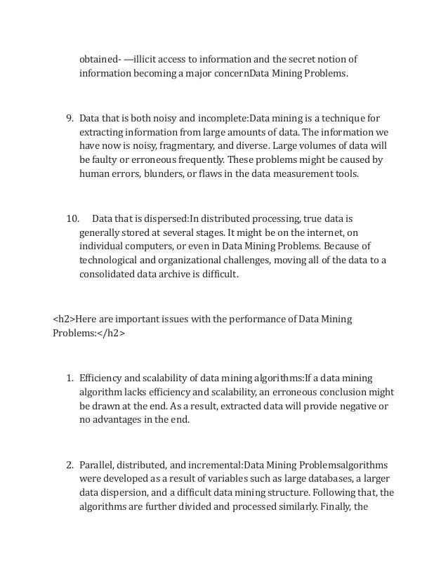 What Are the Major Data Mining Problems That You Should Know.pdf