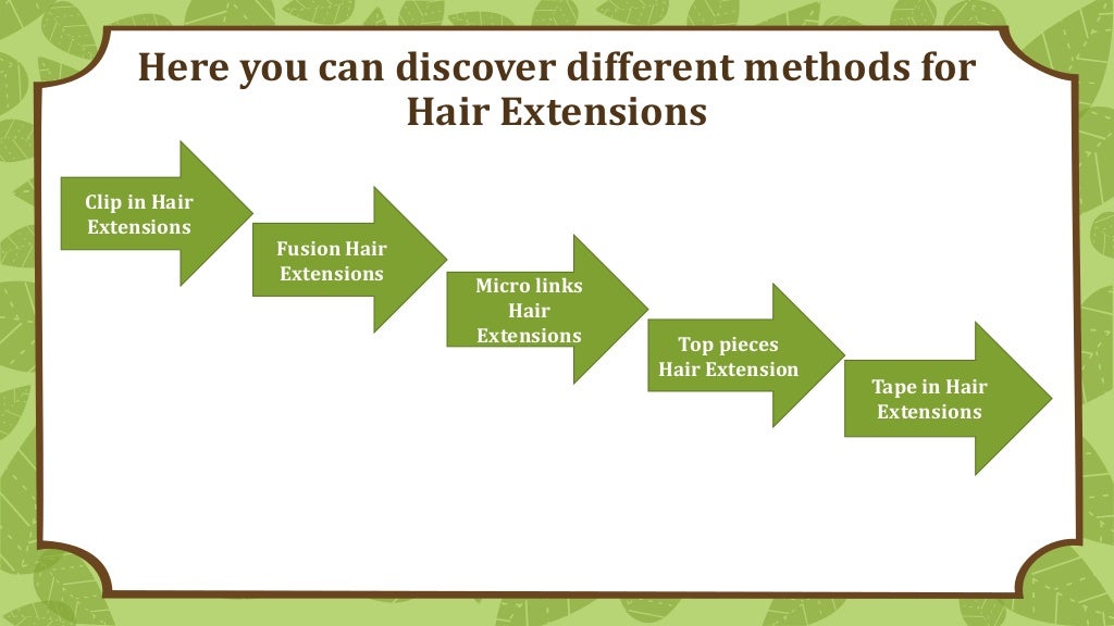 Do you Know about the Methods of Hair Extension?