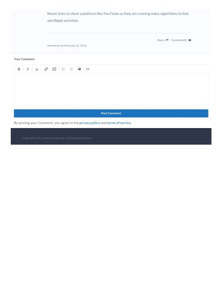 Most common pitfalls while running Youtube channel