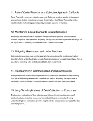 What Are the Most Common Tactics Used by Debt Collection Agencies in ...