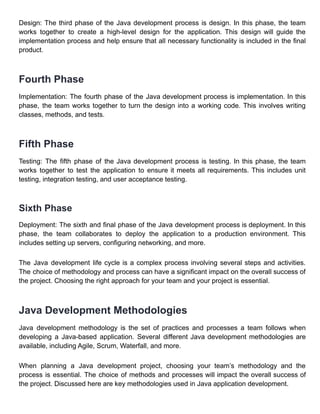 What are the Phases of the Java Development Life Cycle.pdf