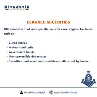 What Are the RBI Guidelines for Loan Against Securities | PDF