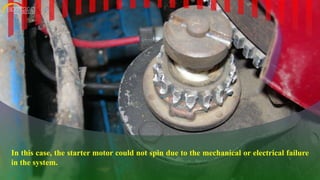 What are the Signs of a Defective Starter Motor in the Car PPTX