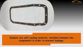 What are the Signs of an Oil Pan Gasket Leak in a Car PPTX
