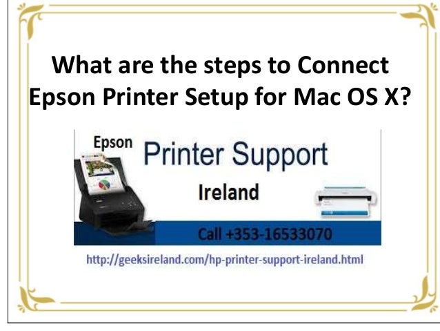 download epson connect printer setup utility mac