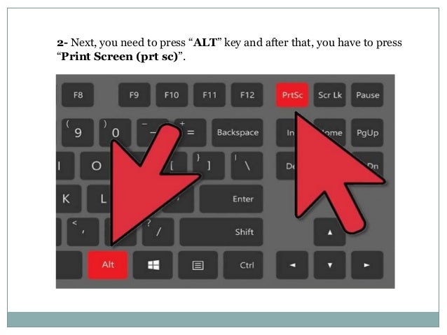 What are the steps to take print screen in toshiba laptop