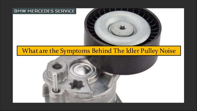 idler pulley bearing symptoms