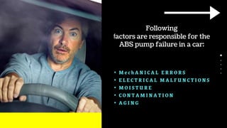 What are the Symptoms of a Bad ABS Pump in BMW X3 in Carrollton | PPTX