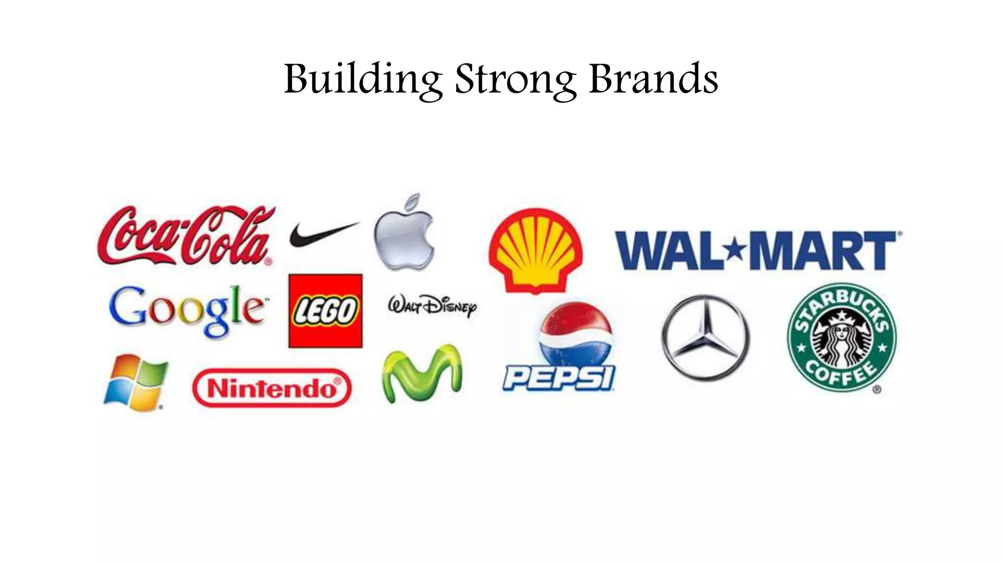 Building Strong Brands