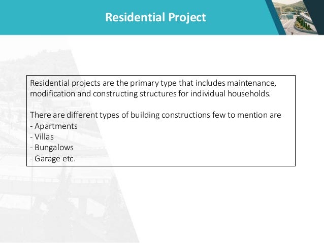 What are the Types of Construction Project | PPTX