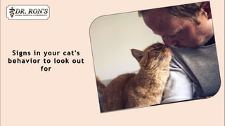 What are the Types of Parasitic Diseases Affecting Cats | PPTX