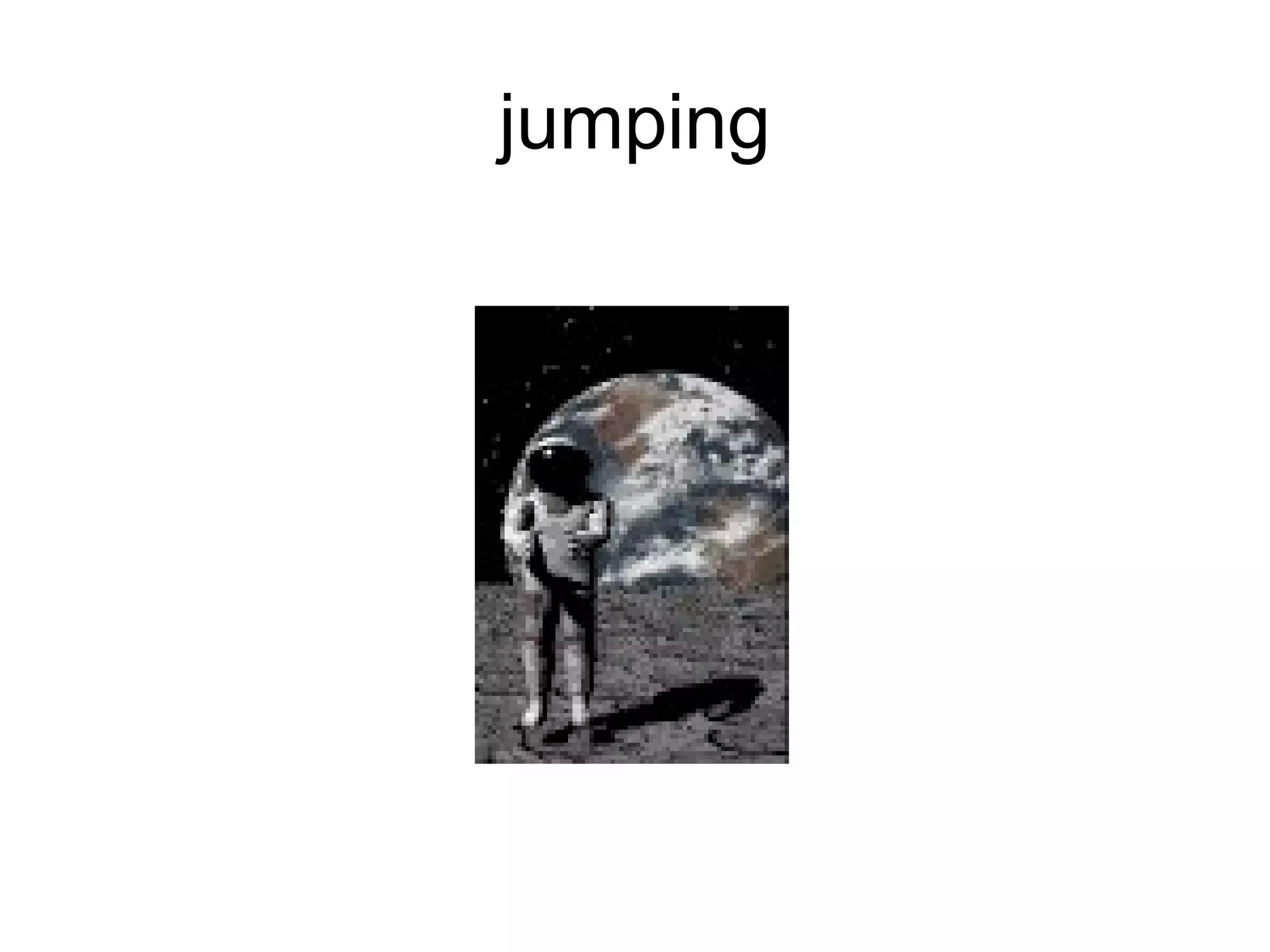 jumping