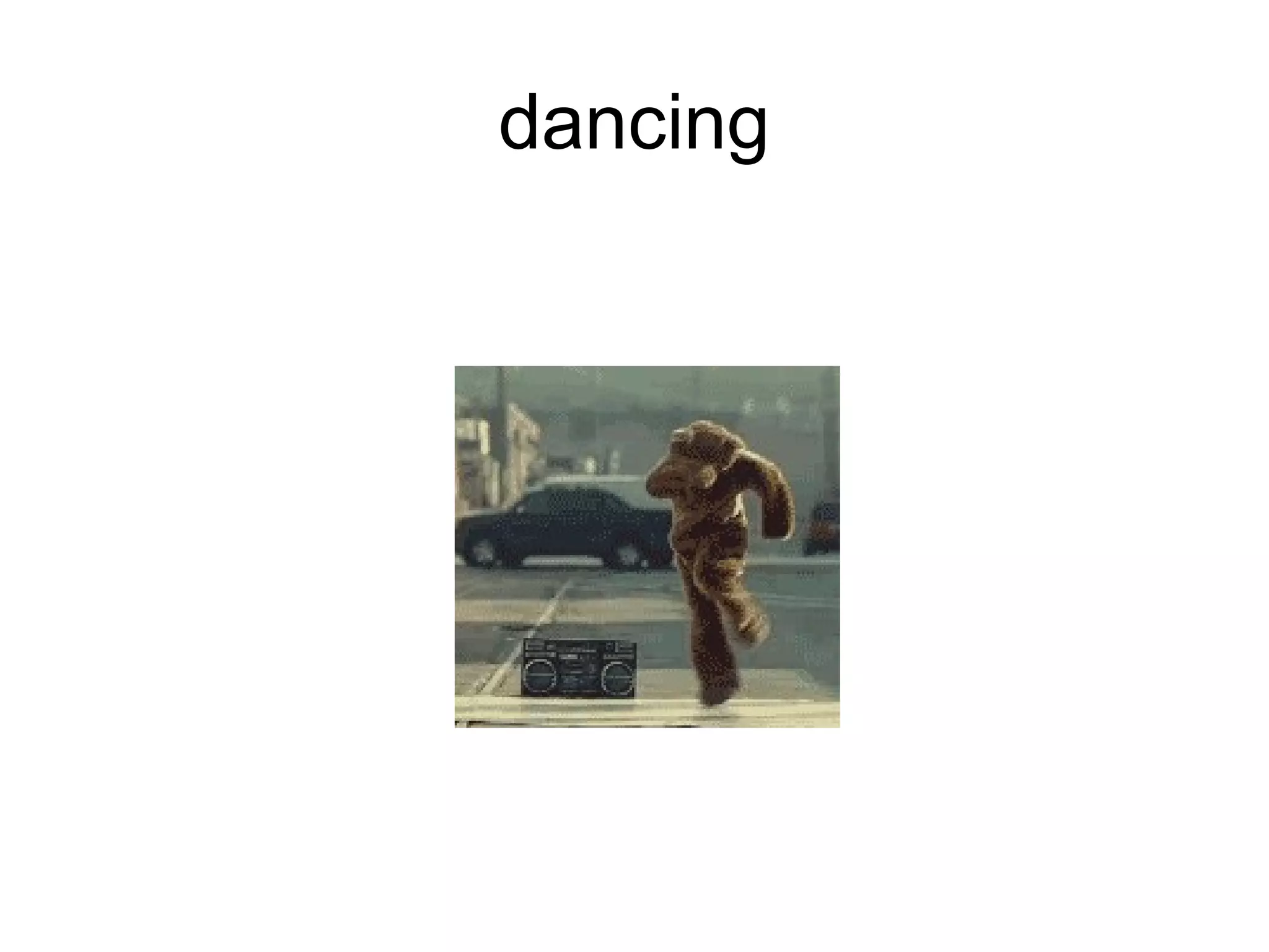 dancing