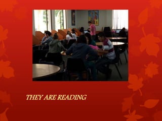 THEY ARE READING
 