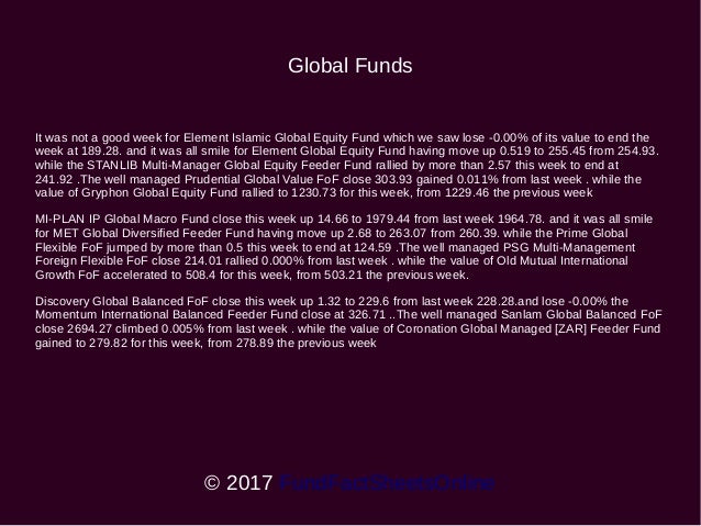 What A Week Was Report 27 Jan 2017