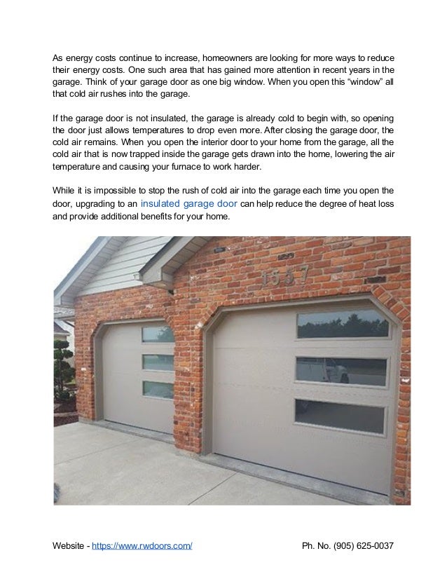 What Benefits Are There for Upgrading to an Insulated Garage Door?