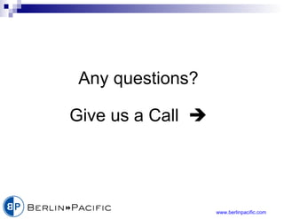 Any questions? Give us a Call   
