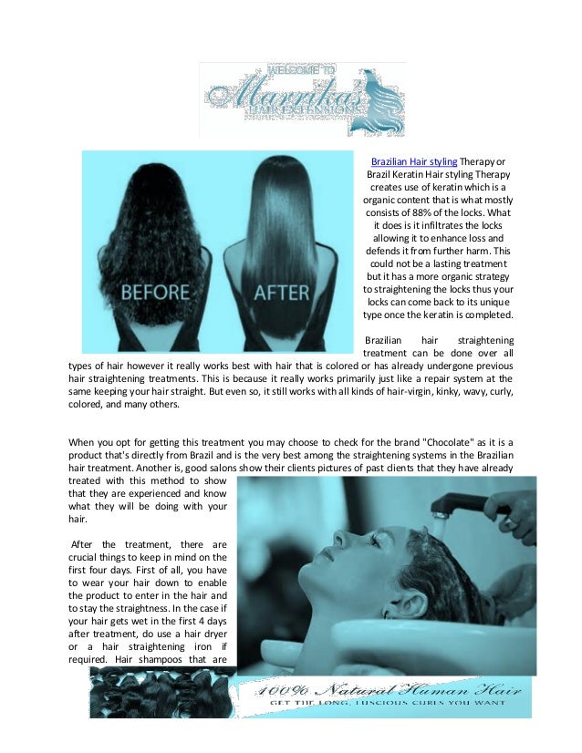 brazilian hair straightening