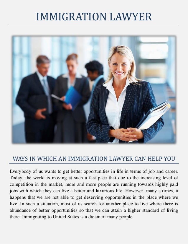 What Can an Immigration Lawyer Do For You