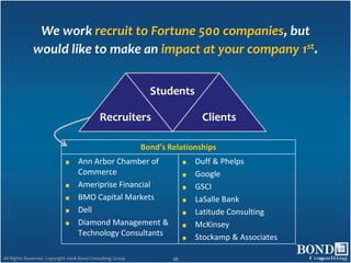 What Can Bond Do For Your Company