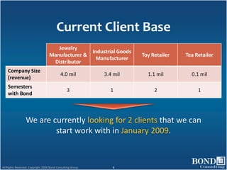 What Can Bond Do For Your Company