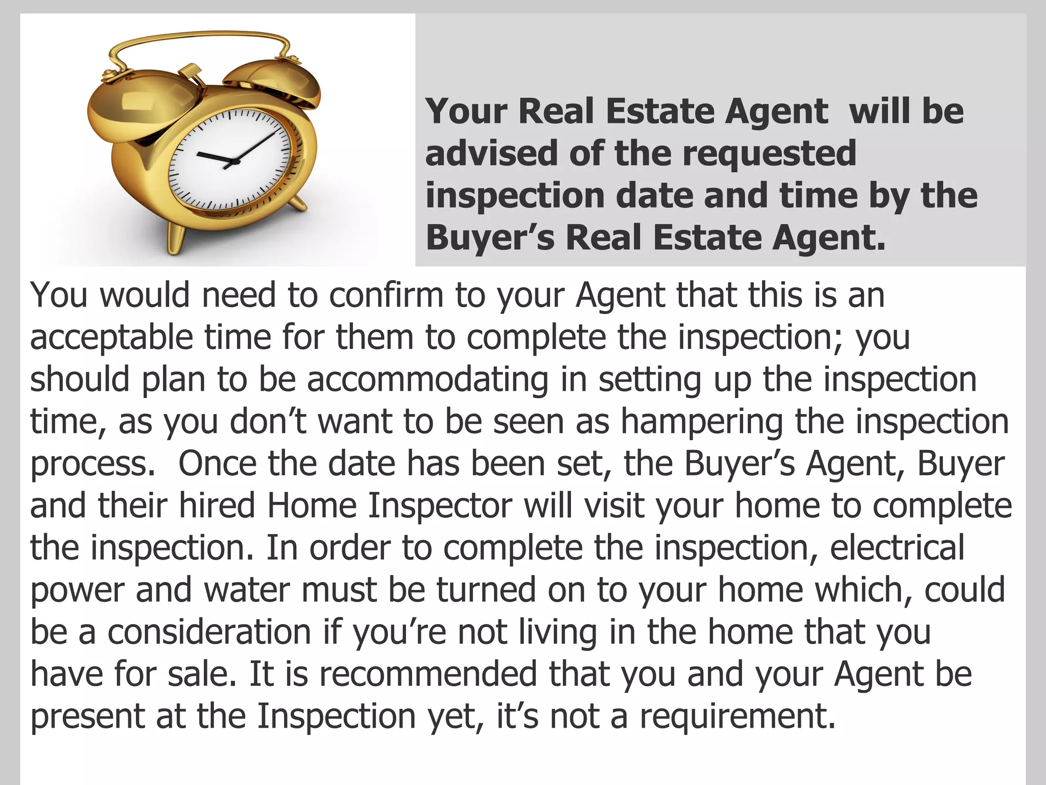 What can I expect from a home inspection 