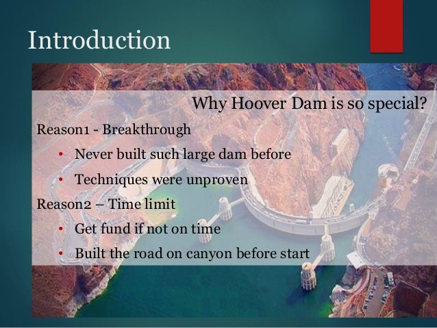 an introduction to the hoover dam Answer to the new hoover dam bridge connecting arizona and nevada opened in october 2010 ( fig 118) it is the highest and. an introduction to the hoover dam Answer to the new hoover dam bridge connecting arizona and nevada opened in october 2010 ( fig 118) it is the highest and.