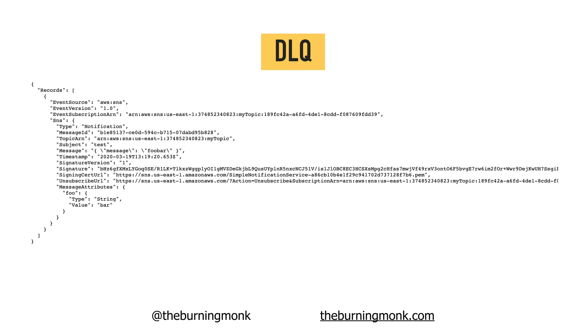 @theburningmonk theburningmonk.com
DLQ
 