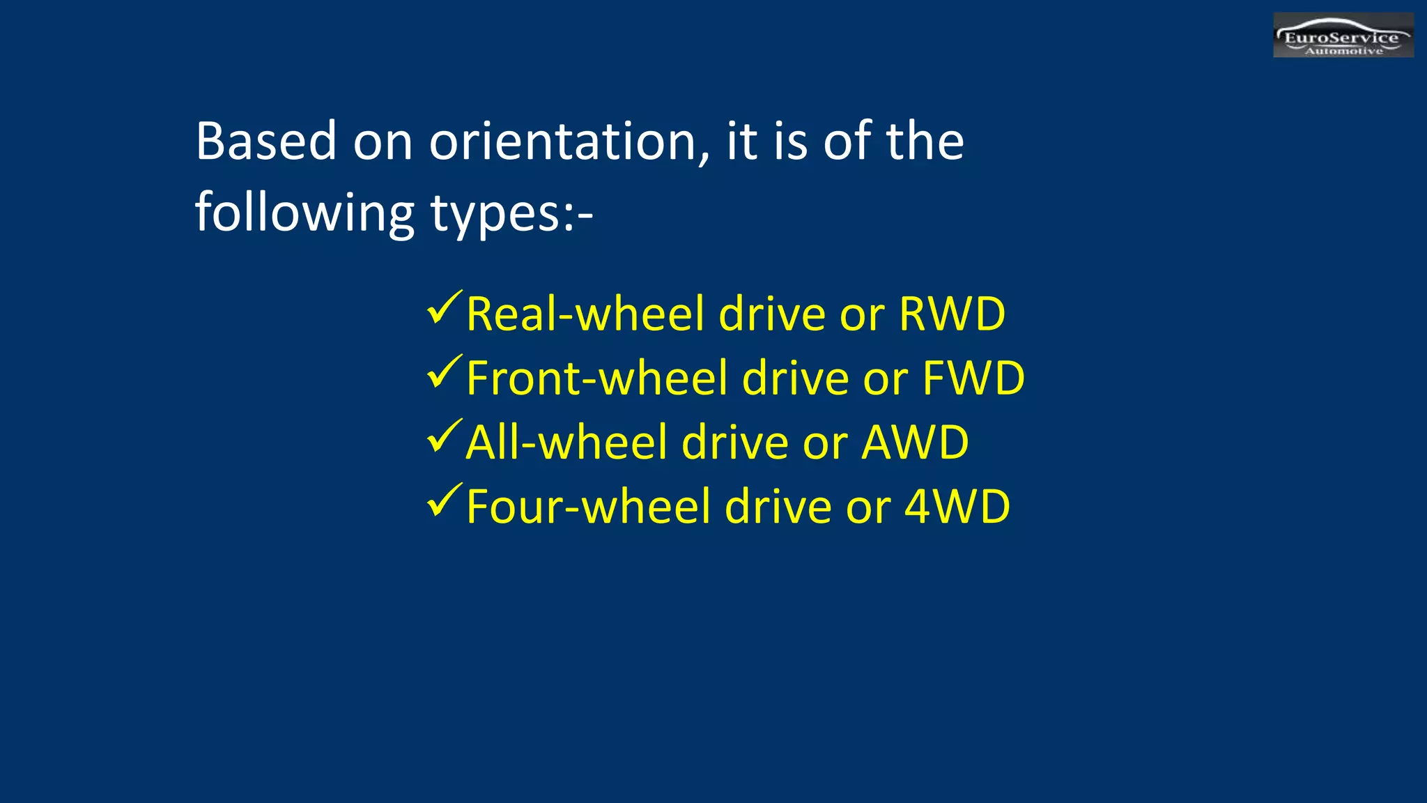 What Causes Drivetrain Malfunction In Your Mini Cooper S PPT
