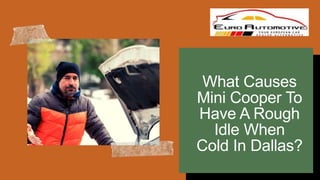 What Causes
Mini Cooper To
Have A Rough
Idle When
Cold In Dallas?
 