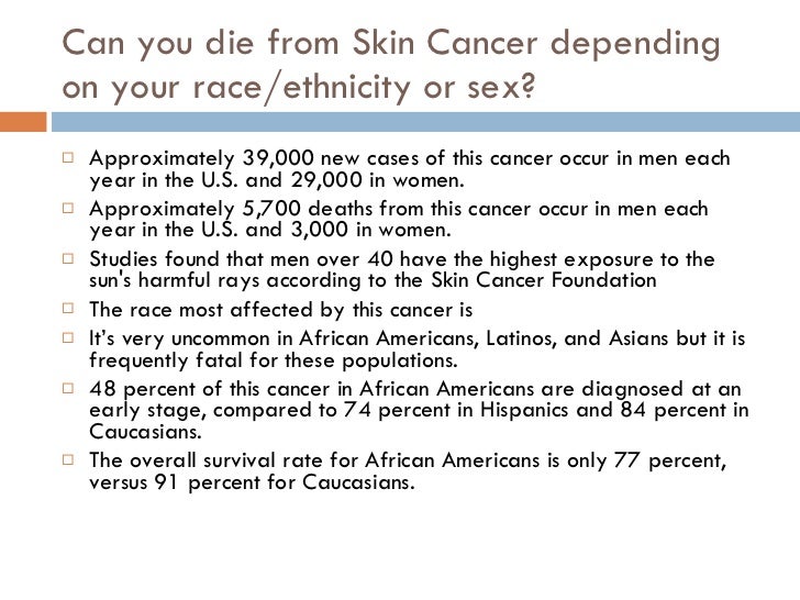 What causes skin cancer