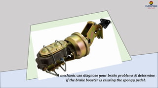 What Causes Spongy Brake Pedal in your Mercedes Benz from Experts in
