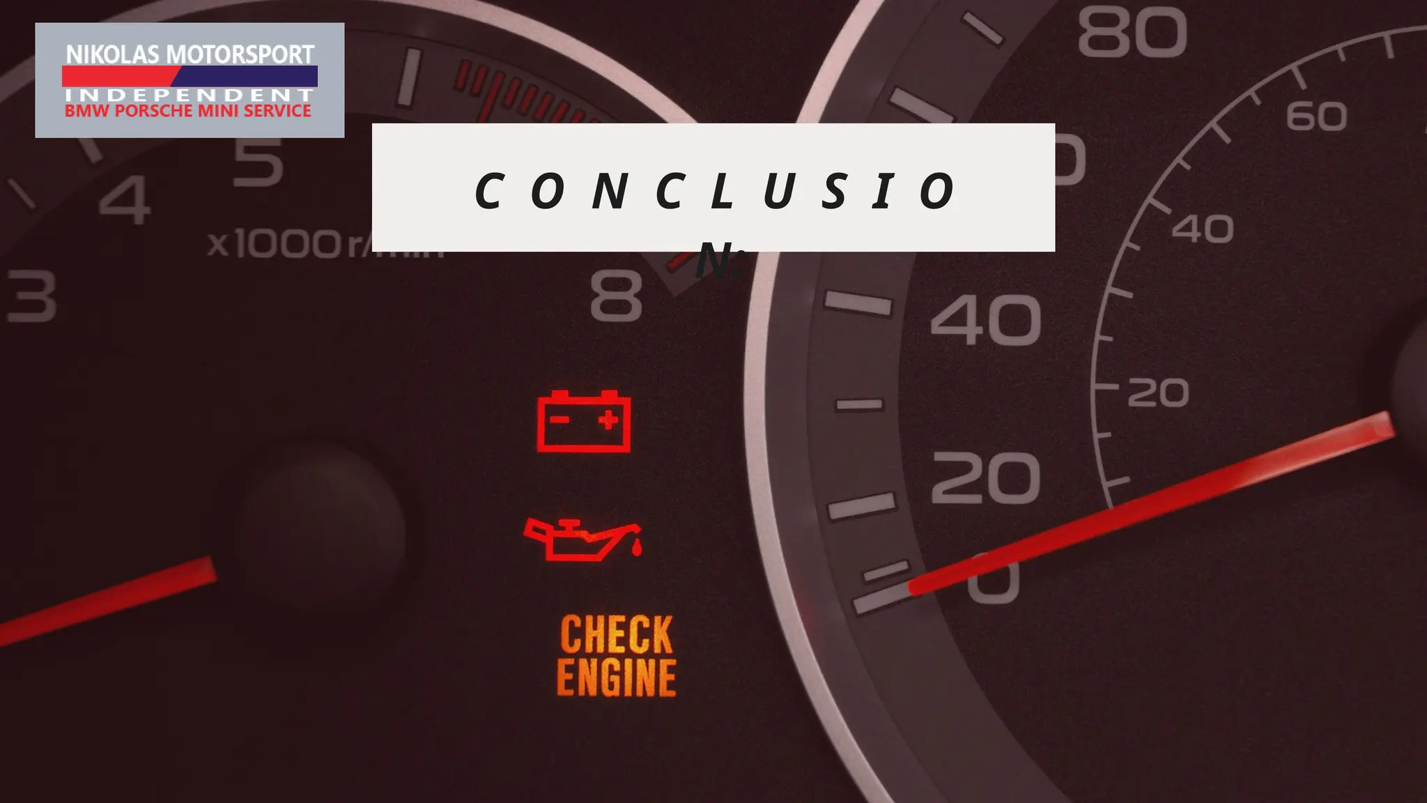 C O N C L U S I O
N:
 