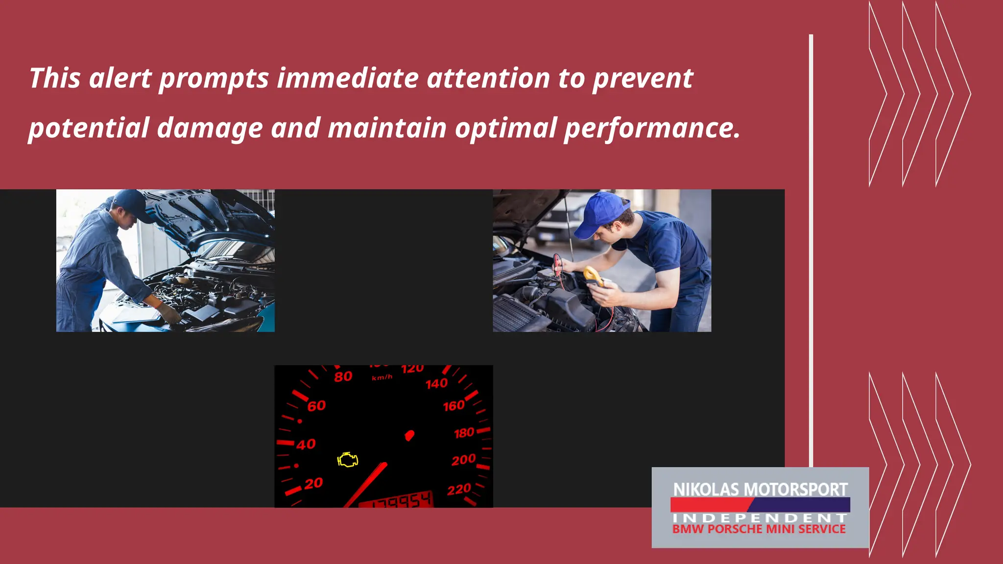 This alert prompts immediate attention to prevent
potential damage and maintain optimal performance.
 