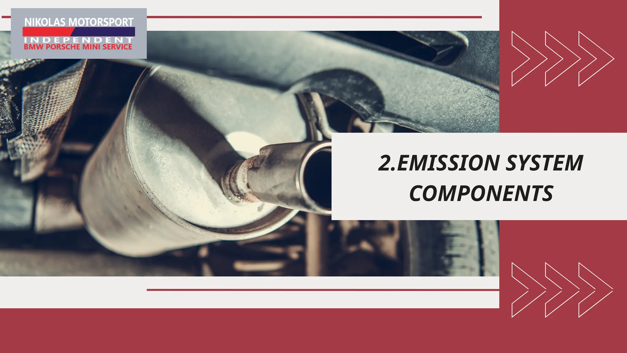 2.EMISSION SYSTEM
COMPONENTS
 