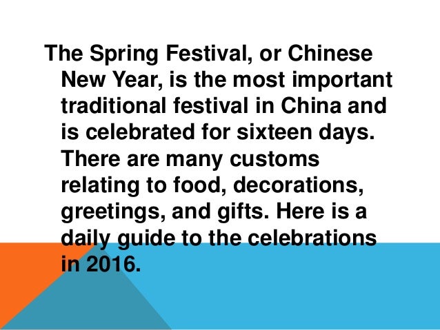 What chinese do in new year