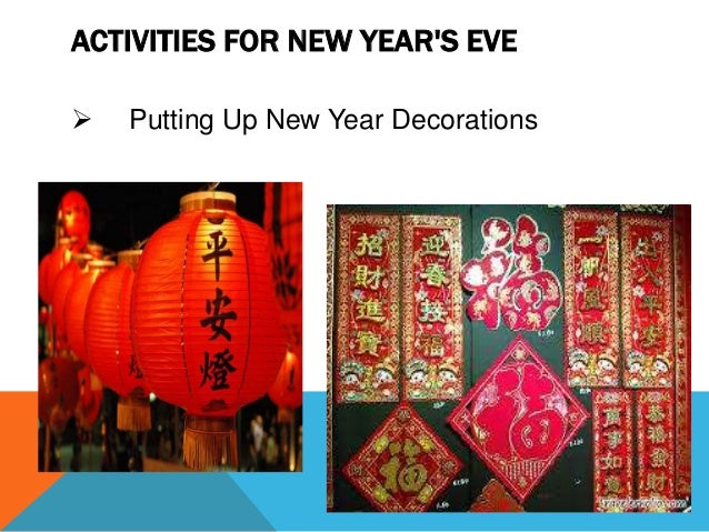 What chinese do in new year