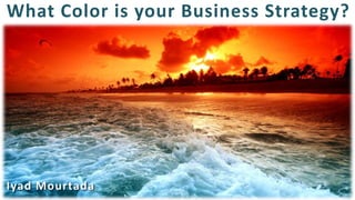 What Color is your Business Strategy?
Iyad Mourtada
 