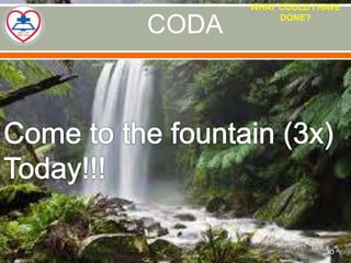 CODA
WHAT COULD I HAVE
DONE?
10
 