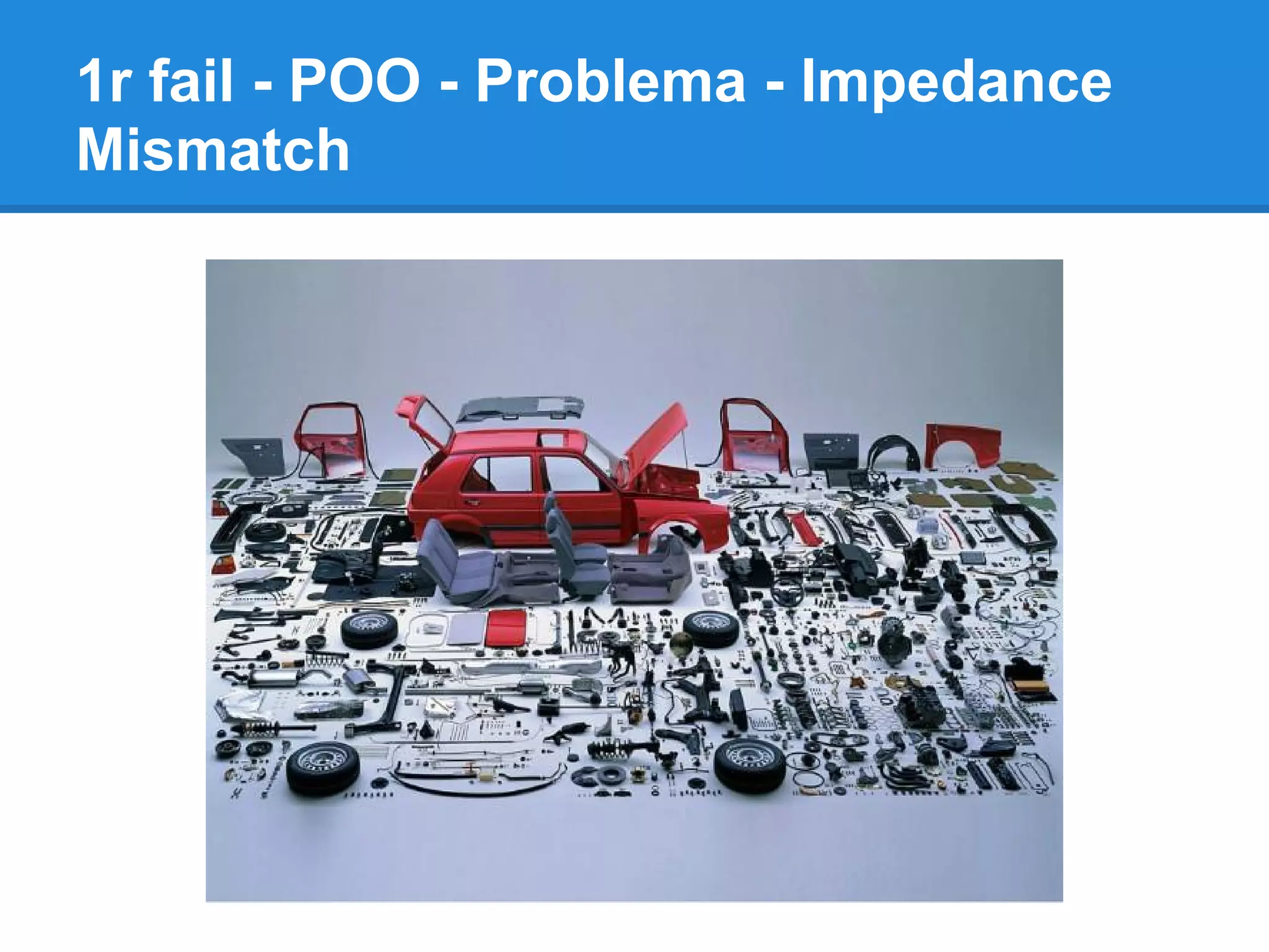 1r fail - POO - Problema - Impedance
Mismatch
 
