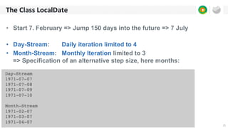 25
The Class LocalDate
 